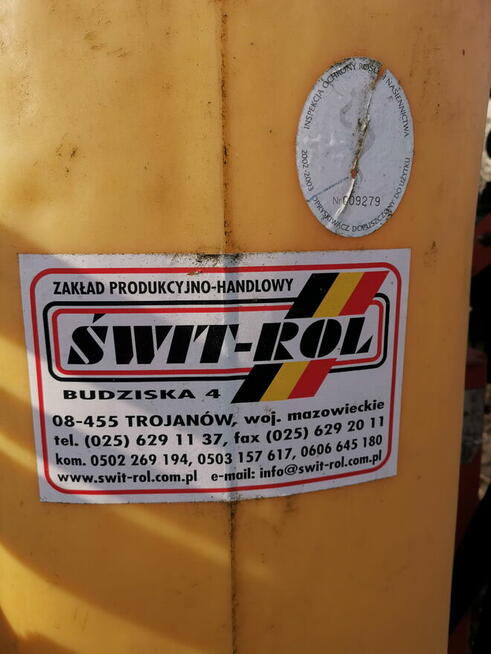 Opryskiwacz rolniczy z atestem Świt-Rol 300 l