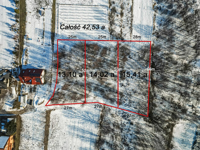 Działka budowlana Golkowice | 12 km od centrum Krakowa