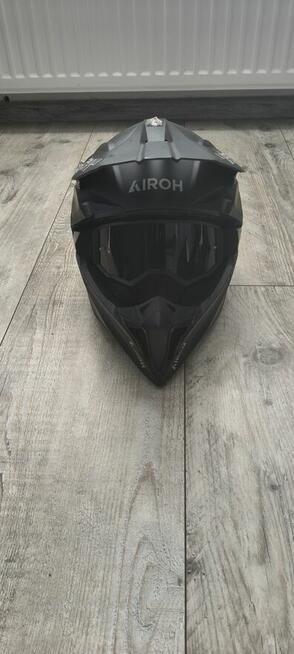 Kask Airoh i okulary Sky
