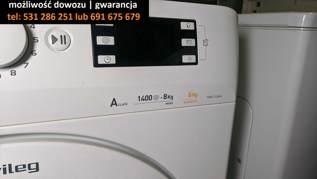 Pralko-suszarka Privileg - wsad 8/6 kg