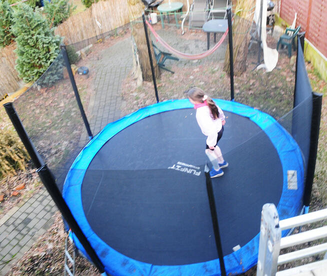 Trampolina Ogrodowa duża.