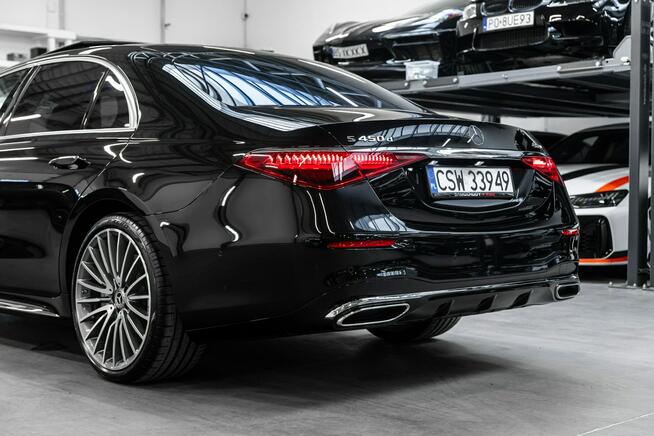 Mercedes S 450 d 4Matic Long. Skrętna oś, Webasto, Digital Light, Burmester 3D.