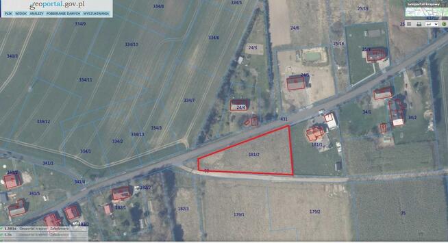 Działka budowlana Czernin gm. Dygowo, Czernin