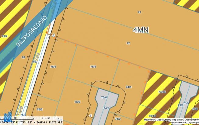 działka budowlana Lizawice MPZP