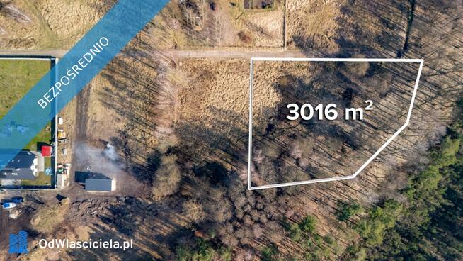 Działka pod lasem z wydanymi warunkami tylko 120 zł/m2