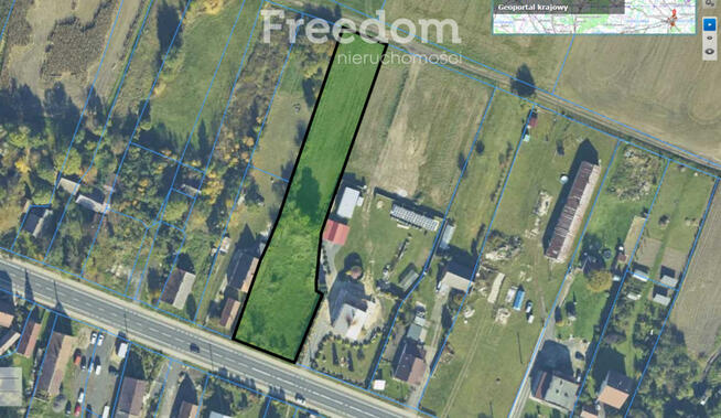 Działka 32a w urokliwej okolicy Skarbiszowa