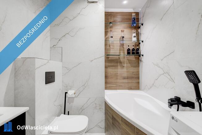 Nowoczesne 3-pokojowe mieszkanie z dwiema łazienkami