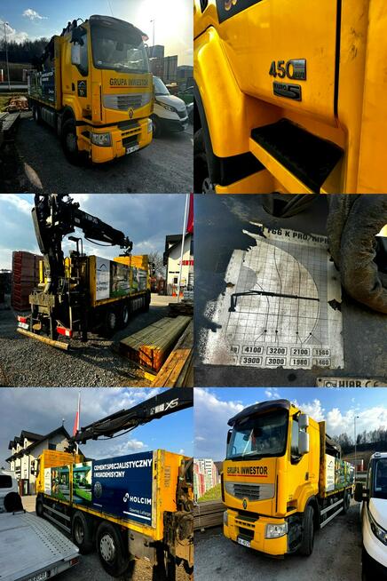 Renault Premiun + HIAB K 166 PRO gotowy do pracy, pierwsza ręka, raty