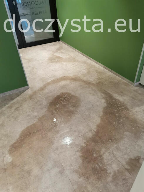 Polimeryzacja, akrylowanie podłóg PCV, lineleum - Warszawa