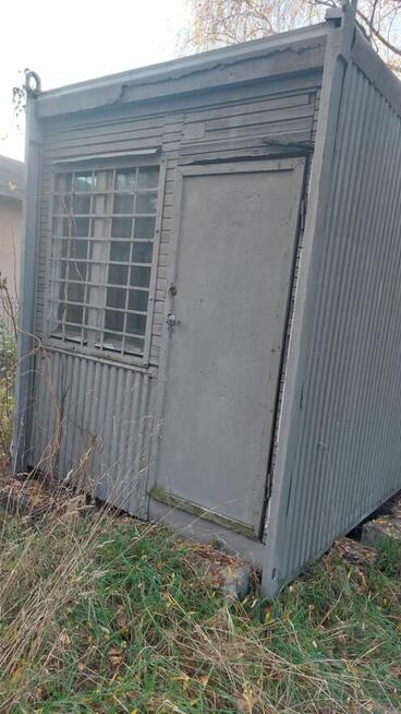 kontener, melamina , zaplecze budowy w Dąbrowie Górniczej