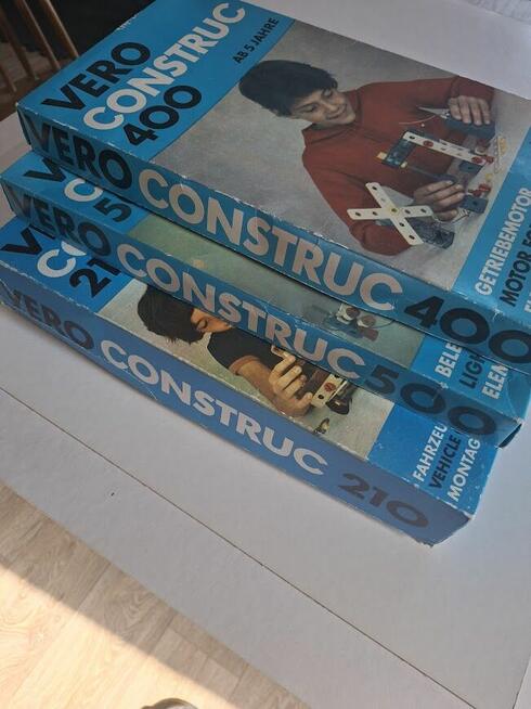 Zabawka młody konstruktor NRD 3 zestawy