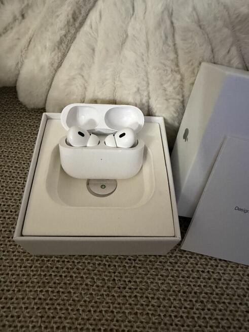 Słuchawki dokanałowe APPLE AirPods Pro 2 ANC Biały (Etui z U