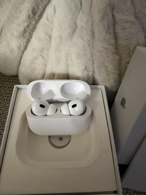 Słuchawki dokanałowe APPLE AirPods Pro 2 ANC Biały (Etui z U