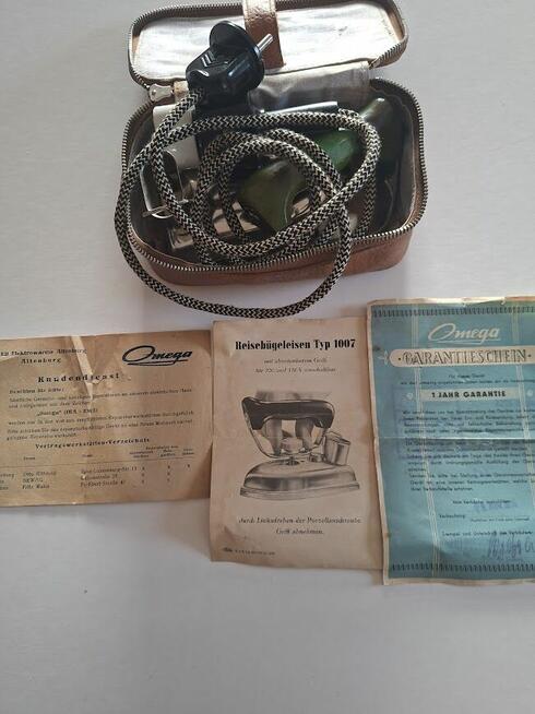 Żelazko turystyczne -sprawne kolekcjonerskie