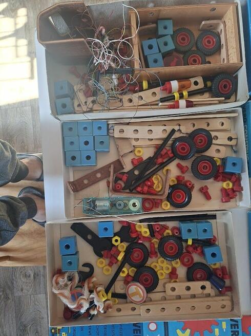 Zabawka młody konstruktor NRD 3 zestawy