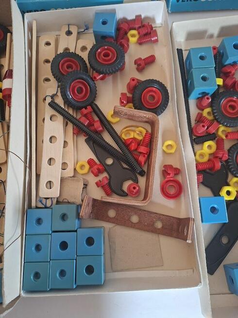 Zabawka młody konstruktor NRD 3 zestawy