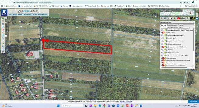 Dzierżawa 1,10 ha ziemi rolnej – Włodowice, powiat zawiercia