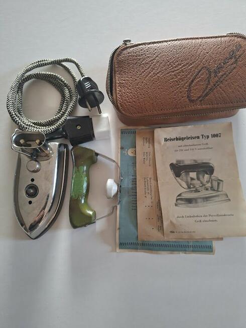 Żelazko turystyczne -sprawne kolekcjonerskie