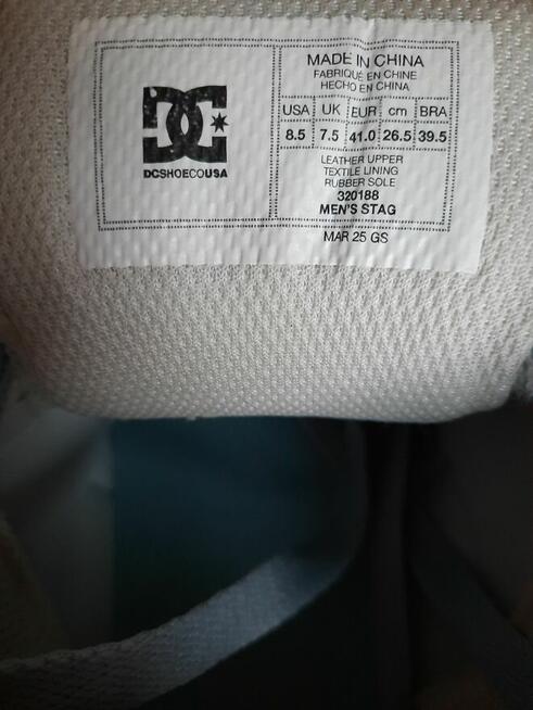 Buty DC Shoes Stag 320188 r. 41 26,5cm Skate Shoes