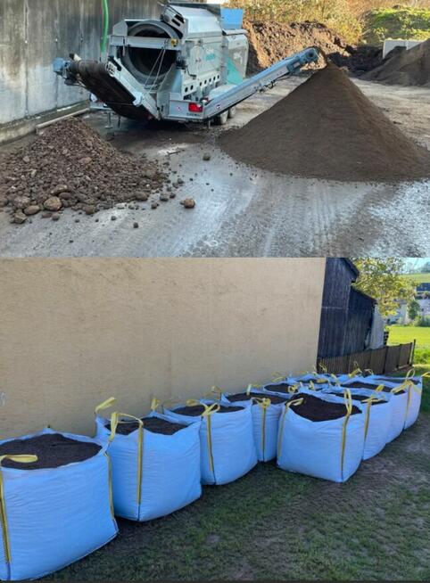 Ziemia Pod Warzywa Czarnoziem Ogrodowy pod trawe Koparka