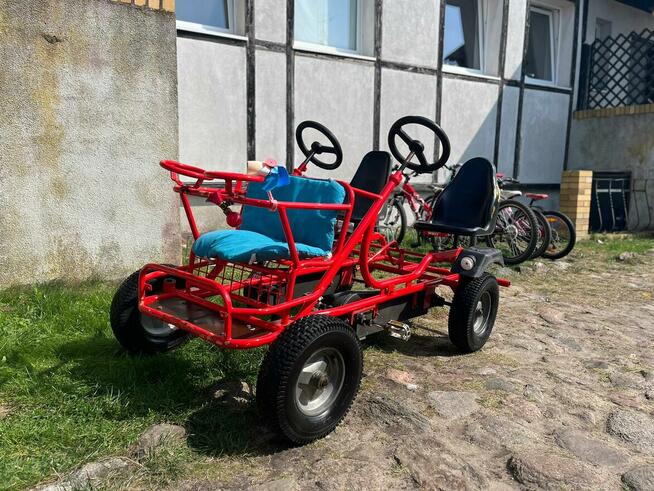 Gokart 4 osobowy (Dwójka Dorosłych +dwójka dzieci )