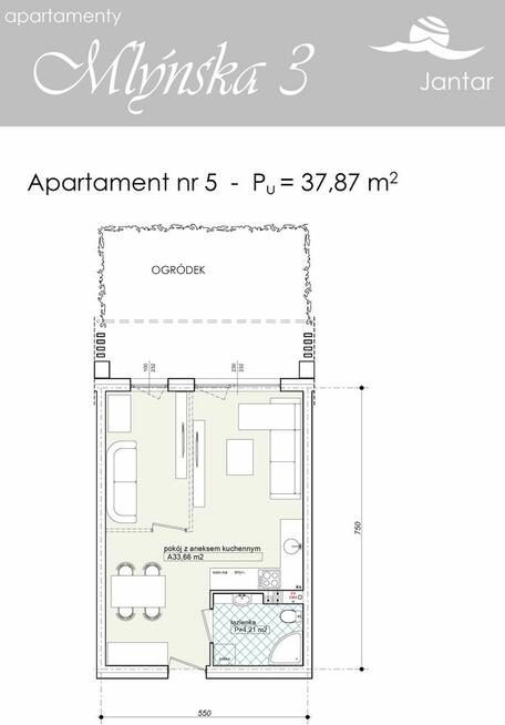 JANTAR MŁYŃSKA - apartamenty nad morzem z ogrodem