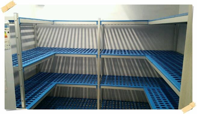 Półki regały do chłodni