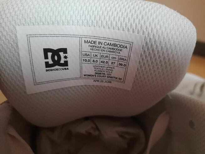 Buty DC Shoes Court Graffik SD 300678 r. 42 27cm Skate Women