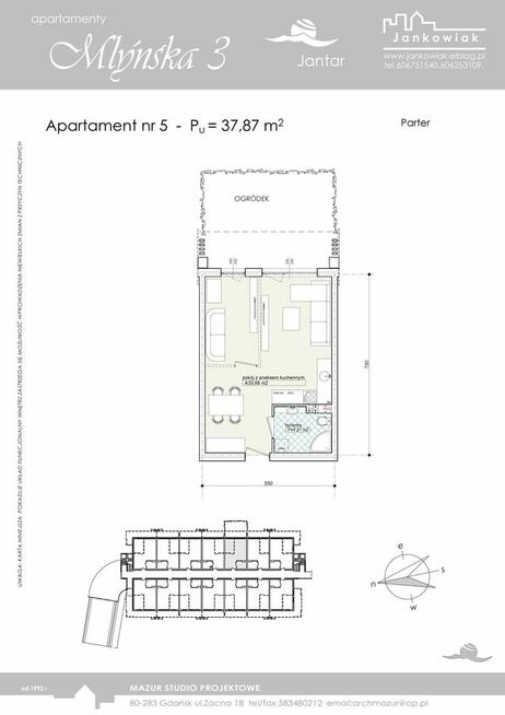 JANTAR MŁYŃSKA - apartamenty nad morzem z ogrodem
