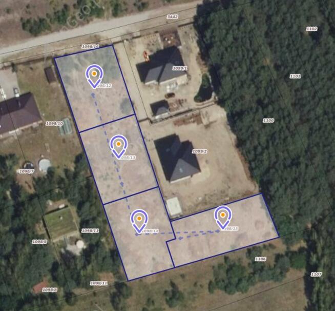 Na sprzedaż 4 działki budowlane - powiat otwocki