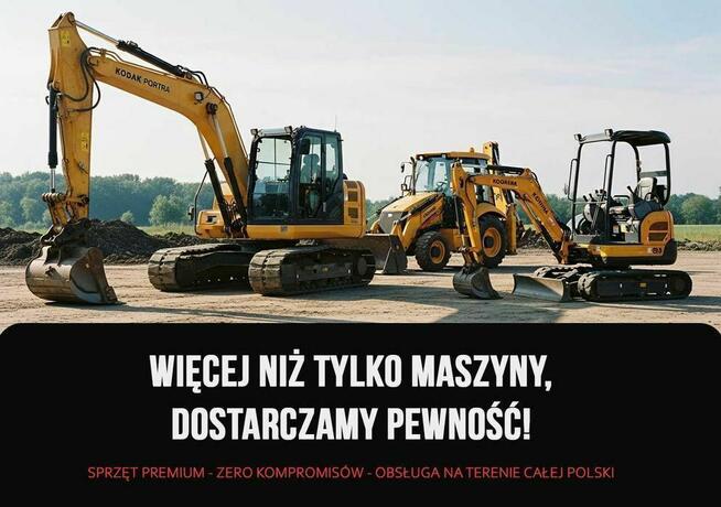 Wynajem minikoparki koparki koparko ładowarka