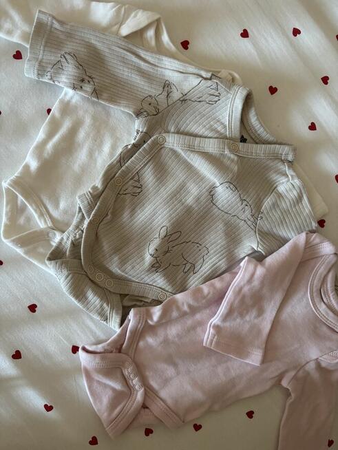 ubranka niemowlęce rozmiar 56 i 62