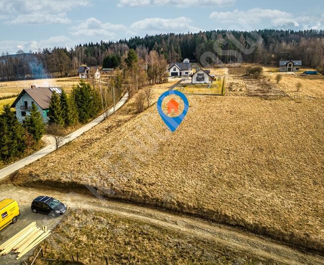 Budzów budowlana działka 3550 m2-idealna pod domy!