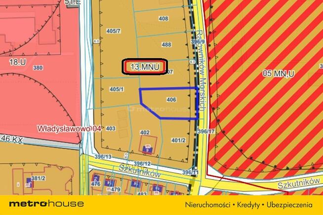 DZIAŁKA NAD MORZEM W CENTRUM WŁADYSŁAWOWA