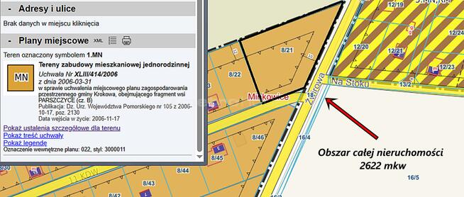 Działka budowlana przy lesie,Krokowa- blisko morza