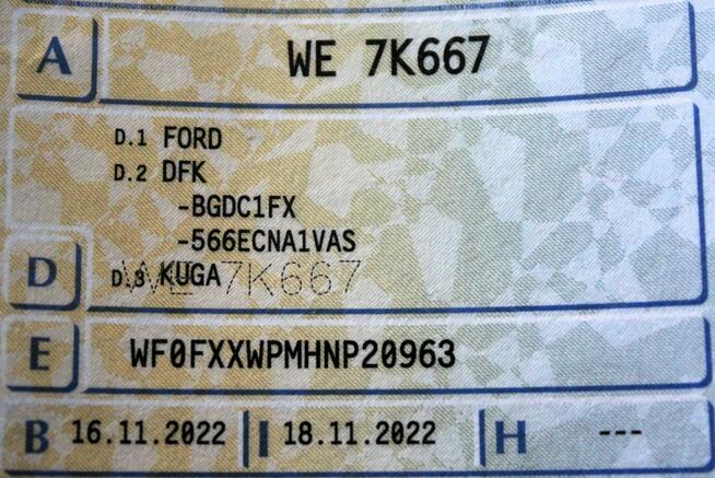 Ford Kuga SalonPL Titanium-X FV23% Kamera Virtual Navi LED Parktronic Gwarancja