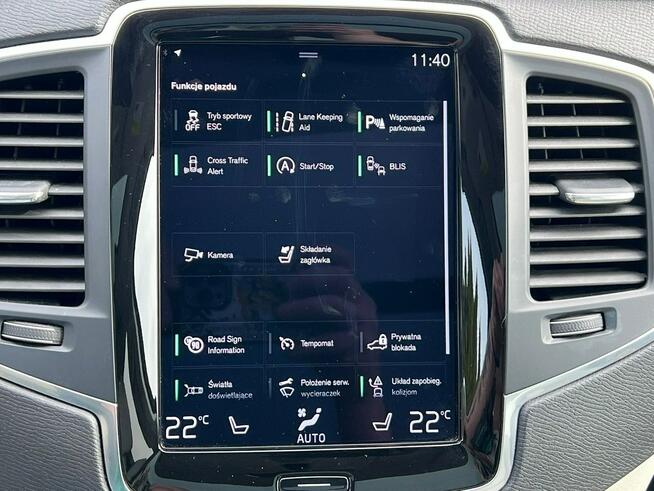 Volvo XC 90 T6 AWD 6 osobowy Zarejestrowany Panorama Kamera