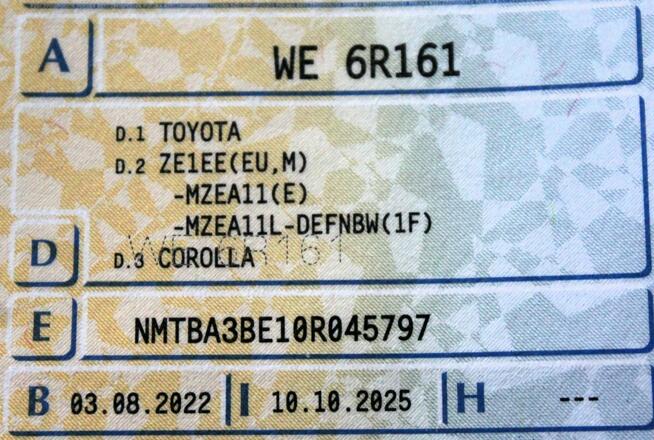 Toyota Corolla Comfort SalonPL FV23% Kamera LED Tempomat Android/Apple Gwarancja