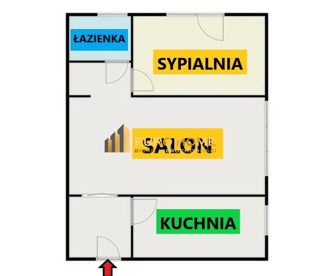 BLISKO RONDA WIATRACZNA W NISKIM BUDYNKU CICHE