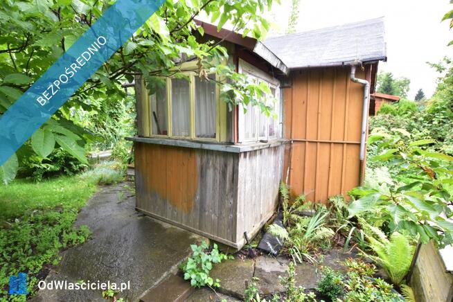 Działka rekreacyjna ROD RAi z domkiem