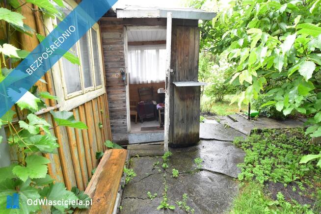 Działka rekreacyjna ROD RAi z domkiem