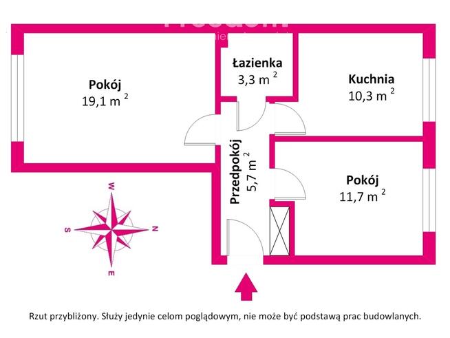 Mieszkanie 2 pokojowe , Śródmieście