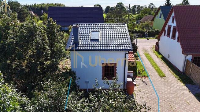 Dom i garaż nad wodą - światłowód