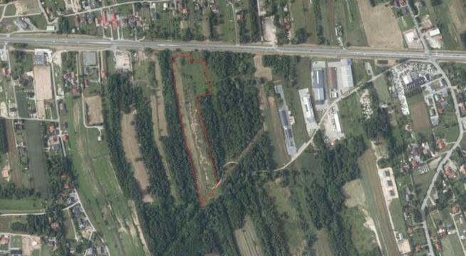 Działka inwestycyjna przemysłowa hala magazyn