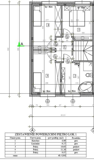 Ukończony bliźniak Milanówek 90 m2
