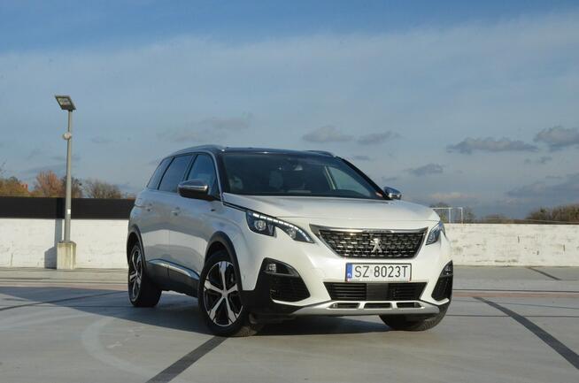 Peugeot 5008 2.0 Blue-HDi 180 aut GT 7 os/ Navi/ Focal/ Kamera/ Grzania/ Skóra/ Alu