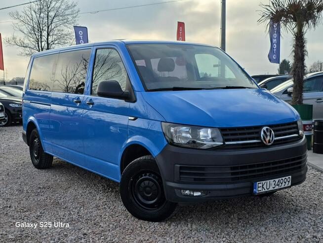 Volkswagen Transporter 2.0TDI#115KM#LONG#9 Osób#Klima#Start Stop#Import DE#Serwis VW#FV 23%!