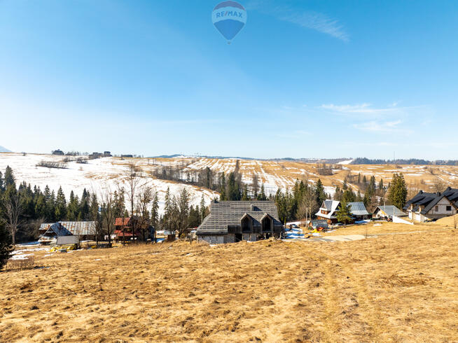 Działka budowlana Zakopane widok, spokojna okolica