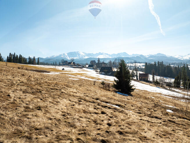 Działka budowlana Zakopane widok, spokojna okolica