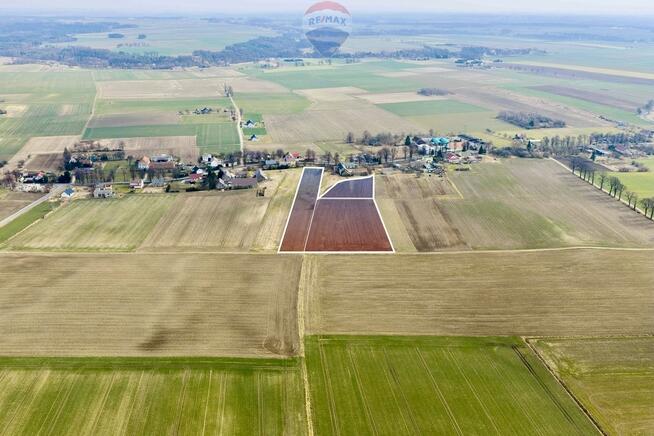 Trzy działki rolne (20.100 m²) + opcjonalnie dom